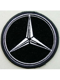 MERCEDES BENZ AUTO RACING IRON ON EMBROIDERED PATCH #01